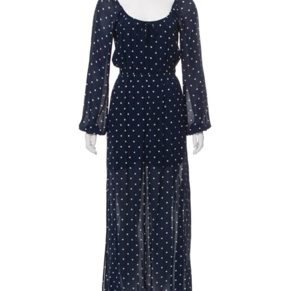 Reformation August Polka Dot Dress